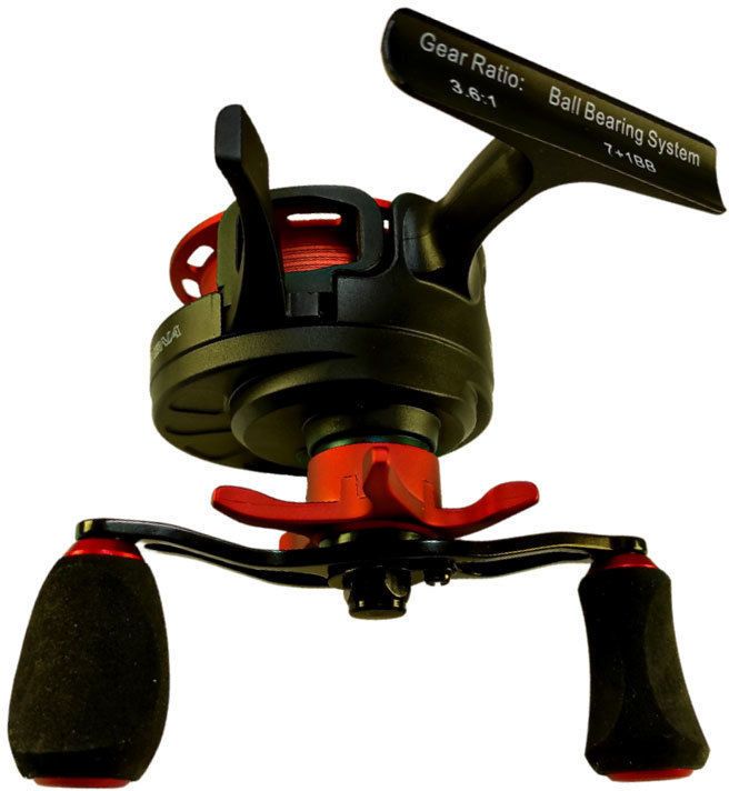 Катушка зимняя Jig It Team Dubna Vib Special G2,  left hand