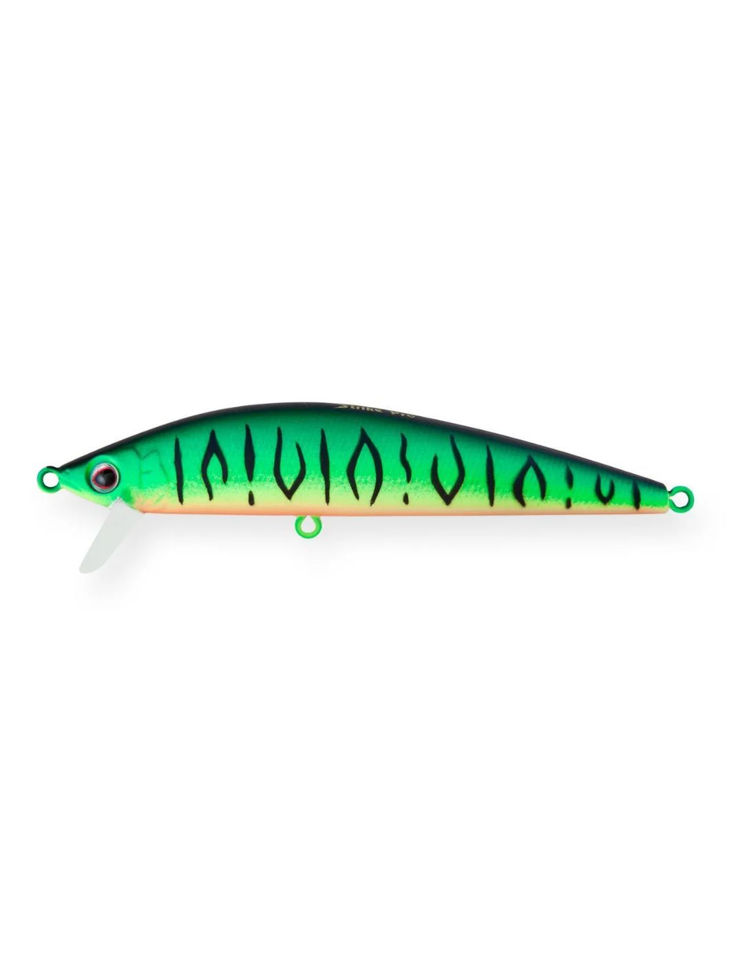 Воблер Минноу Strike Pro Euro Minnow 110,  110 мм,  17 гр,  Загл. 0, 7м.-1, 5м.,  Плавающий,  цвет: GC01S Mat Tiger,  (JL-115F#GC01S)