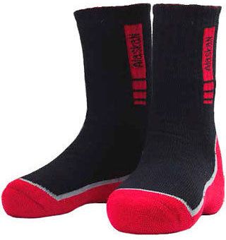 Носки Alaskan black/red,  M,  35-39