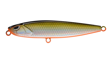 Воблер Стикбейт Strike Pro Scud Stick 70S (Slide Bait Heavy One 70),  70 мм,  16, 5 гр,  Загл. 0, 5м.-4, 0м.,  Тонущий,  цвет: 612T Natural Shad Silver,  (EG-245#612T)