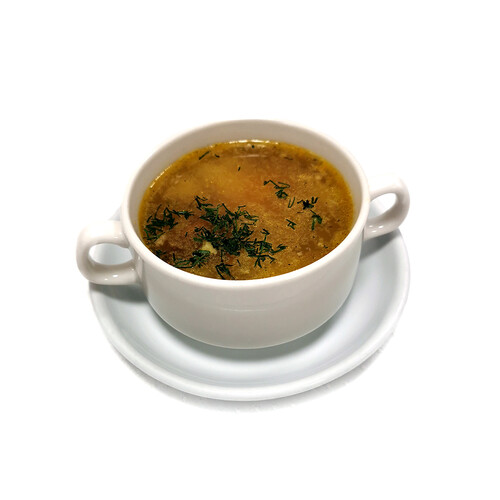 Суп куриный с вермишелью