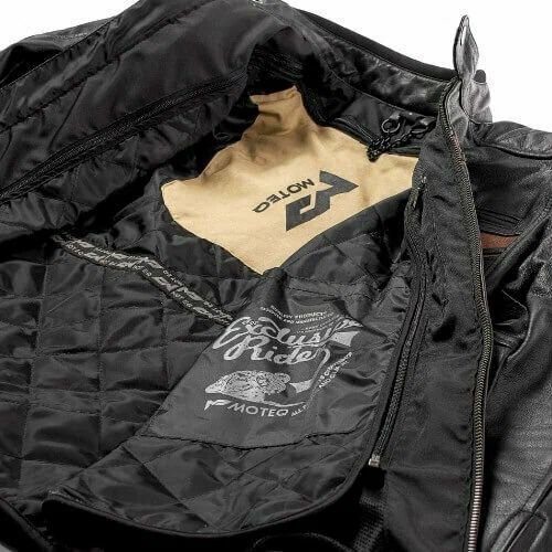 Куртка кожаная MOTEQ Challenger черный M 