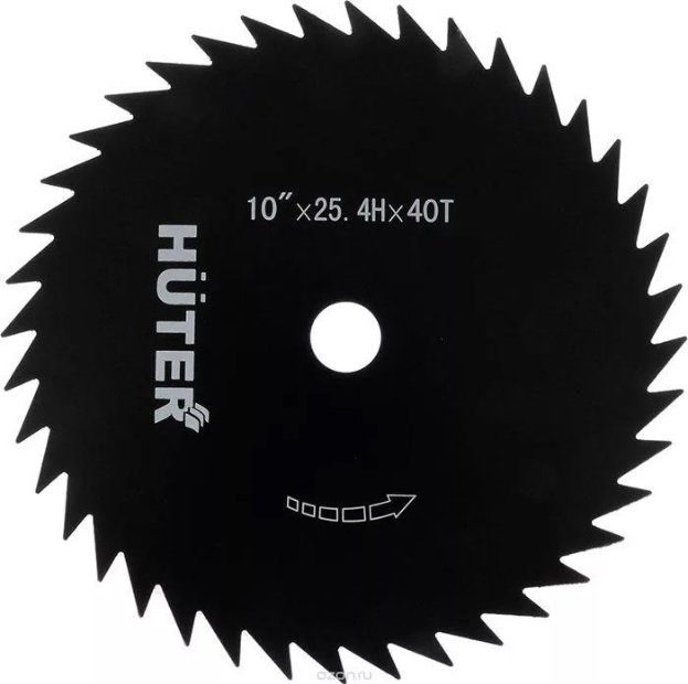 Нож для мотокос дисковый Ø250*25.4мм 40 зубьев HUTER GTD-40T 71/2/7