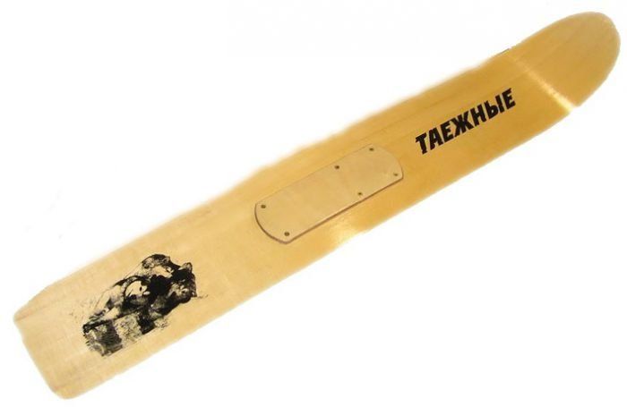 Лыжи дерево "ТАЁЖНЫЕ" 190/23 см.