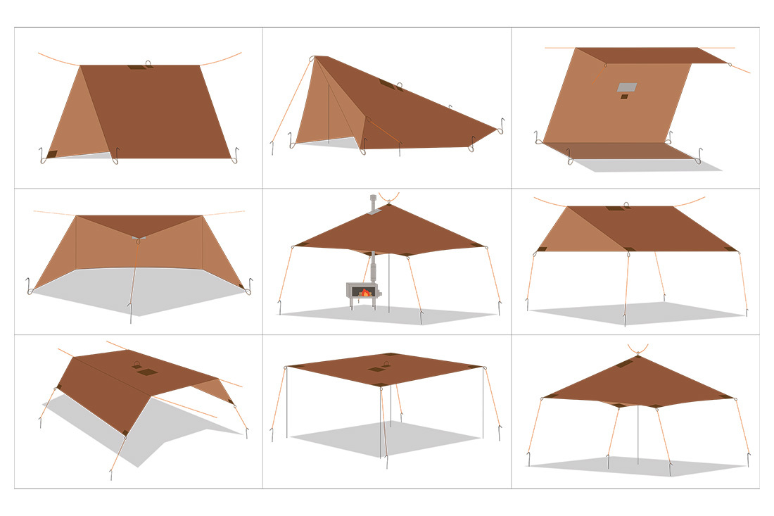 Тент 3х3м Берег