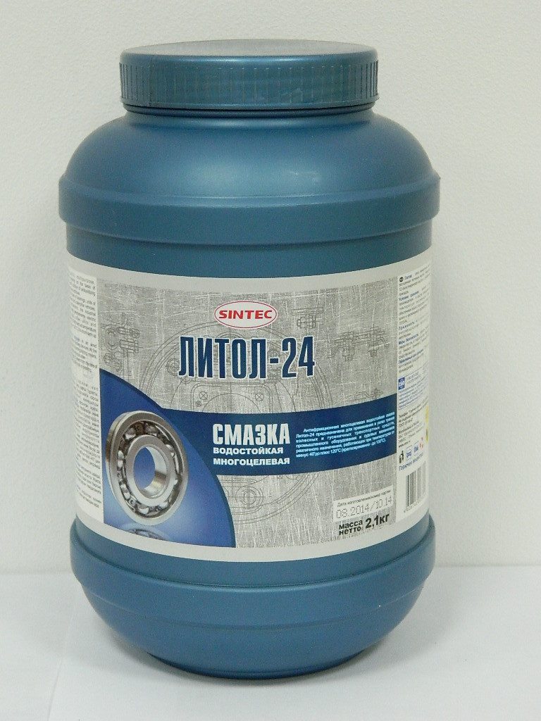 Смазка Литол-24 SINTEC  2, 5кг