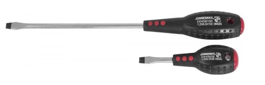 Отвертка SL3*150 (244мм) FullStar JONNESWAY D04S3150