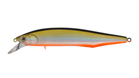 Воблер Минноу Strike Pro Intriger 120SP,  124 мм,  20, 4 гр,  Загл. 0, 5м.-1, 5м.,  Нейтральный,  цвет: 612T Natural Shad Silver,  (EG-194B-SP#612T)
