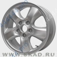 Литой диск СКАД Santa-Fe 6.5x16/5x114.3 D67.1 ET46 платина