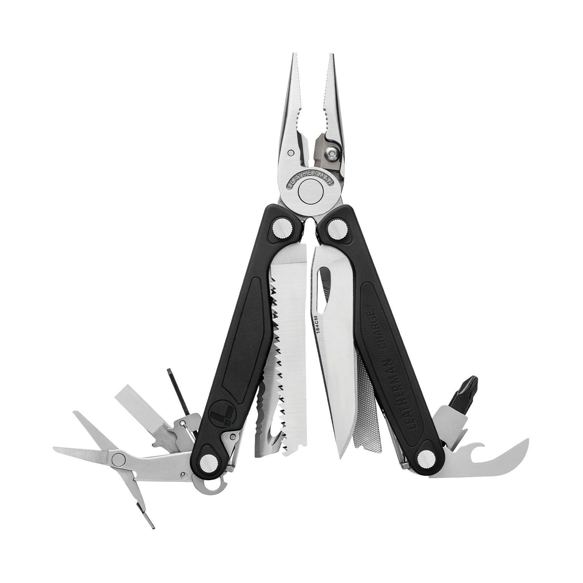 Мультитул LEATHERMAN Charge Plus Black+Stainless 19 инстр.,  7, 4/10 см,  чехол нейлон,  комп. бит
