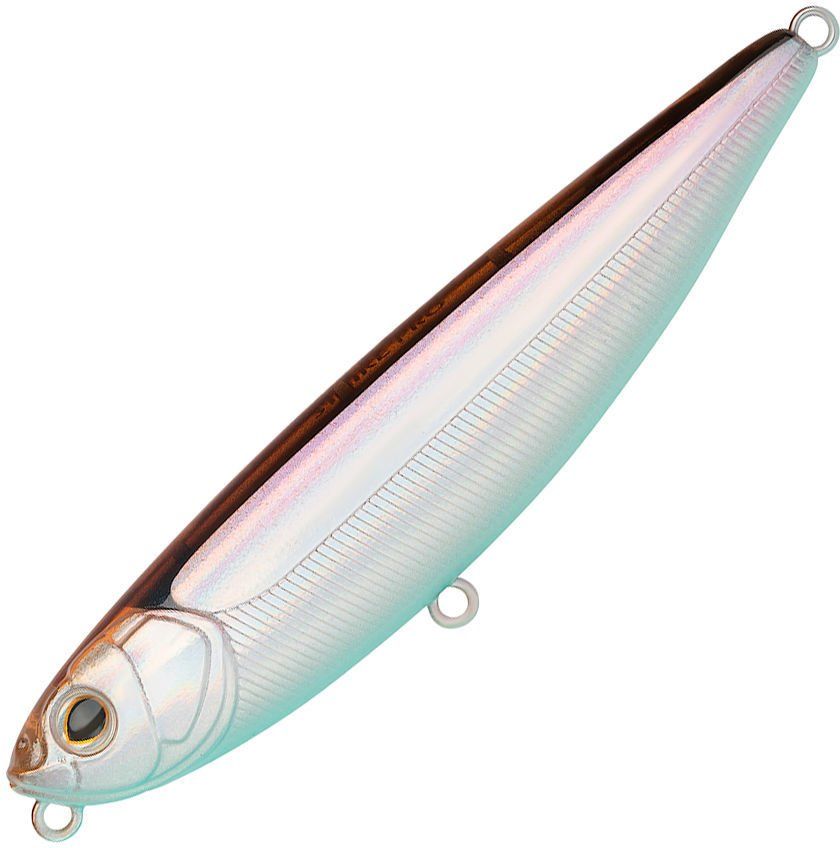 Воблер Волкер Strike Pro Water Strike 85,  85 мм,  12, 2 гр,  Поверхностный,  цвет: A53-EP Silver Smelt UV,  (EG-226C#A53-EP)