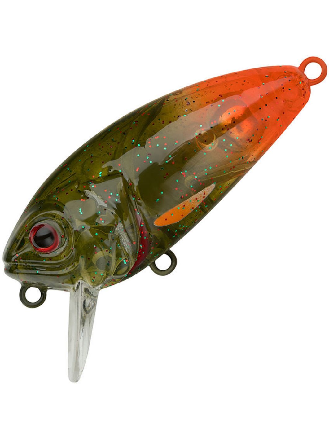 Воблер Крэнк Strike Pro Stumpy Fly 40,  42 мм,  4, 5 гр,  Загл. 0, 1м.-0, 3м.,  Плавающий,  цвет: C722G-UV Hot Tail Motoroil UV,  (EG-134#C722G-UV)