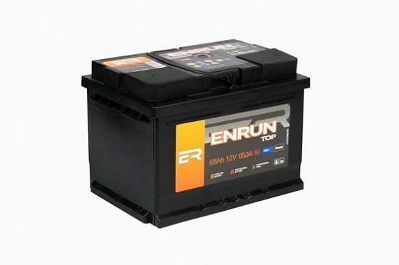 65 ENRUN TOP ЕВРО ET650 LB низкий Аккумулятор залит/заряжен