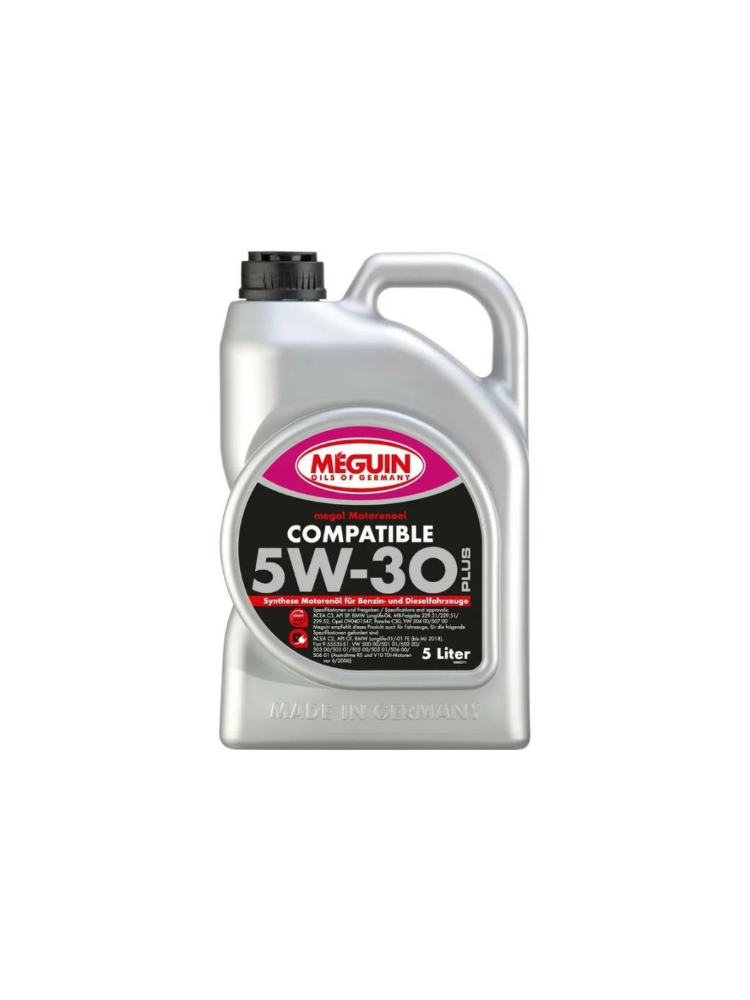 MEGUIN COMPATIBLE 5W30 5л синтетическое моторное масло