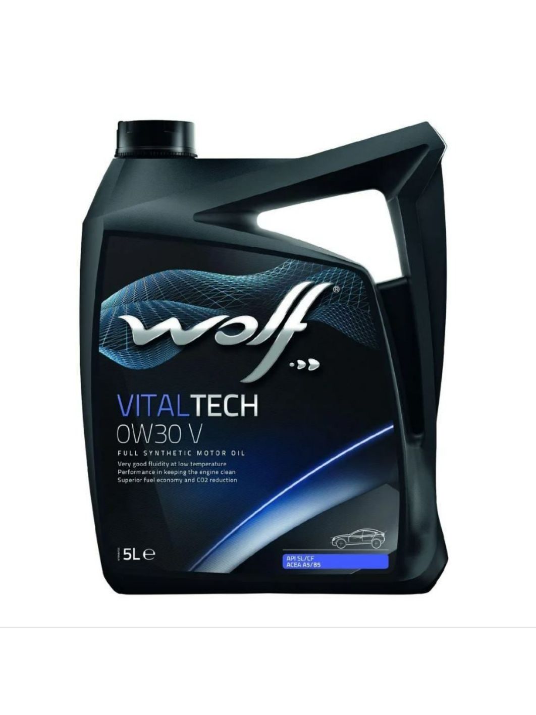 WOLF VITALTECH 0W30 V 5л синтетическое моторное масло