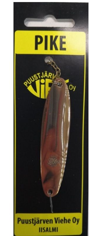 Блесна зимняя PUUSTJARVEN PIKE 7/17гр. KUP/HOP медь/серебро