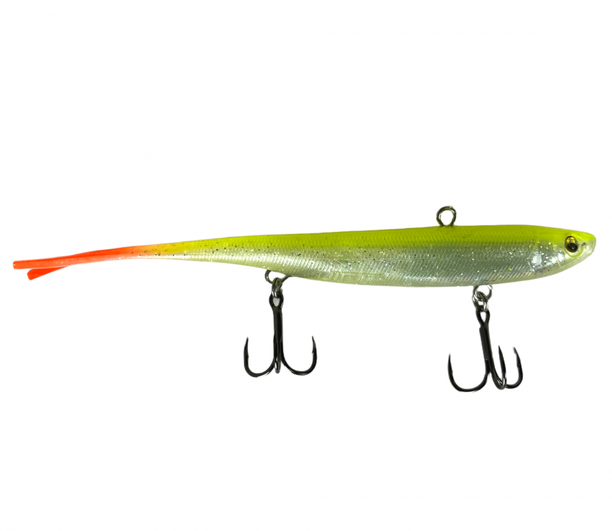 Баланслаг Jig It Whale Tail 130mm 31g цв. F13 Shiny lime
