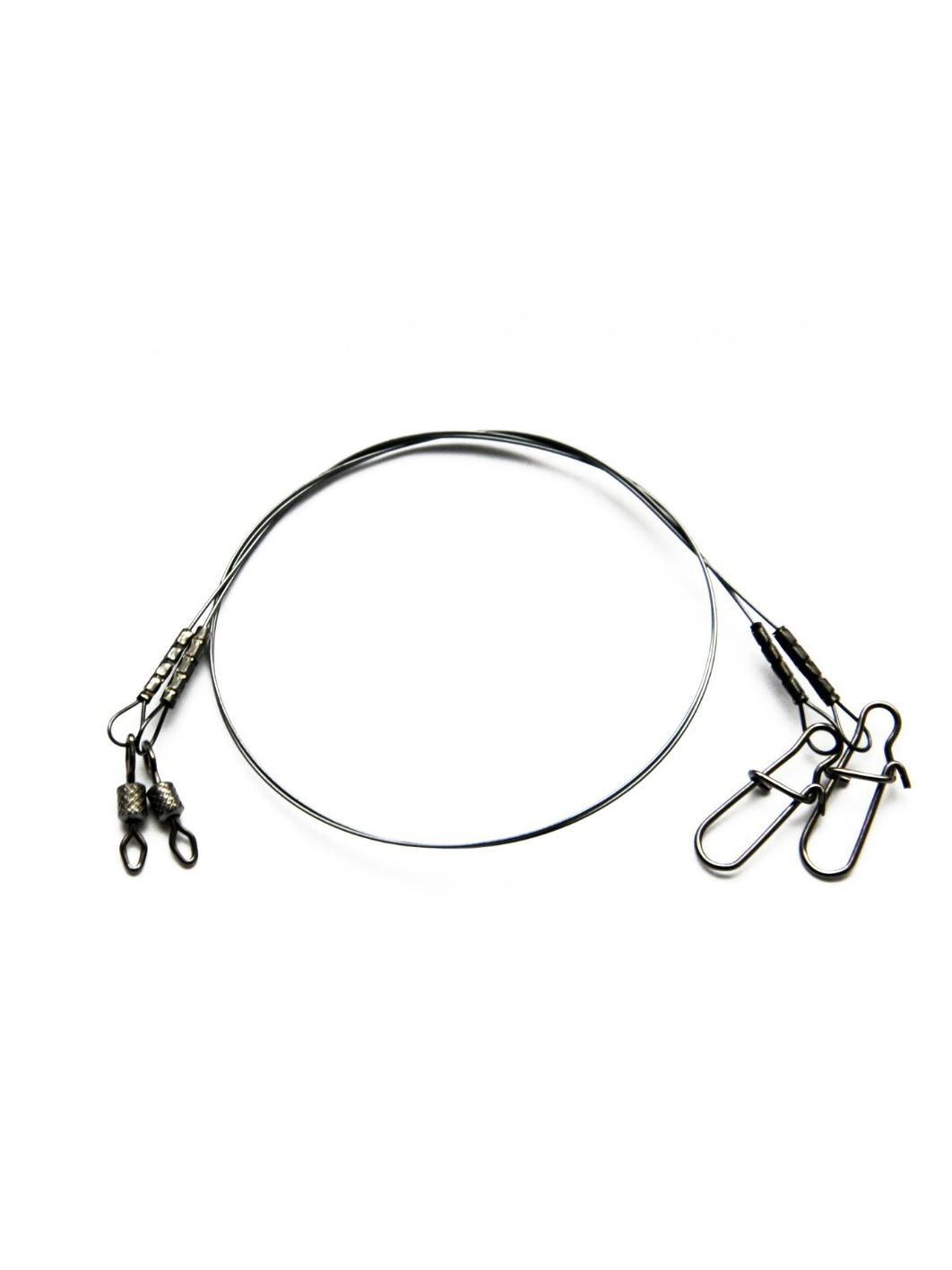 Поводок титан ЖЁСТКИЙ TiNi T9кг L25см (2шт) 