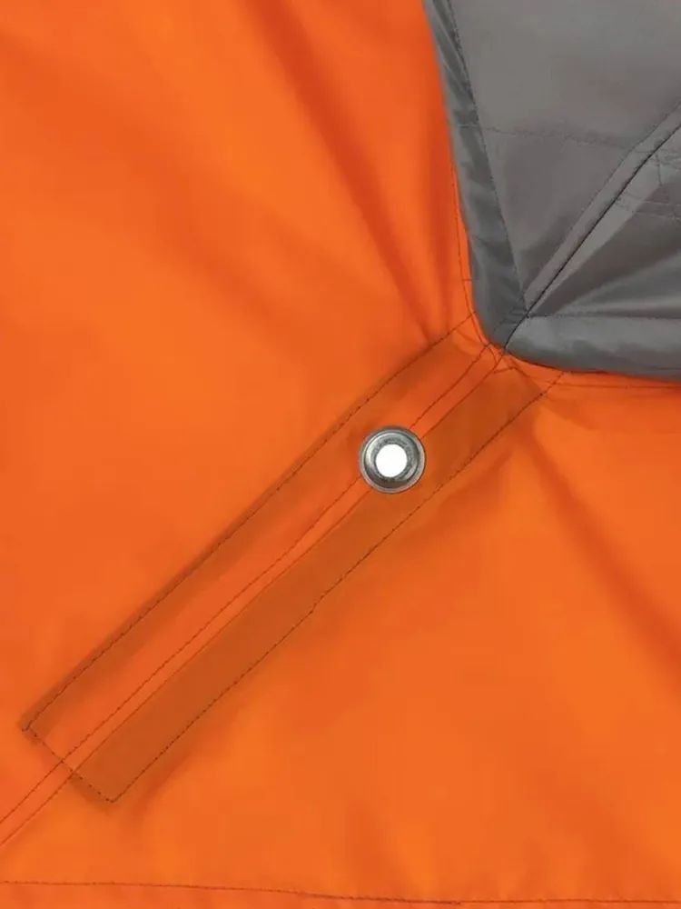 Палатка зимняя Куб 1, 8х1, 8 orange lumi/grey Helios