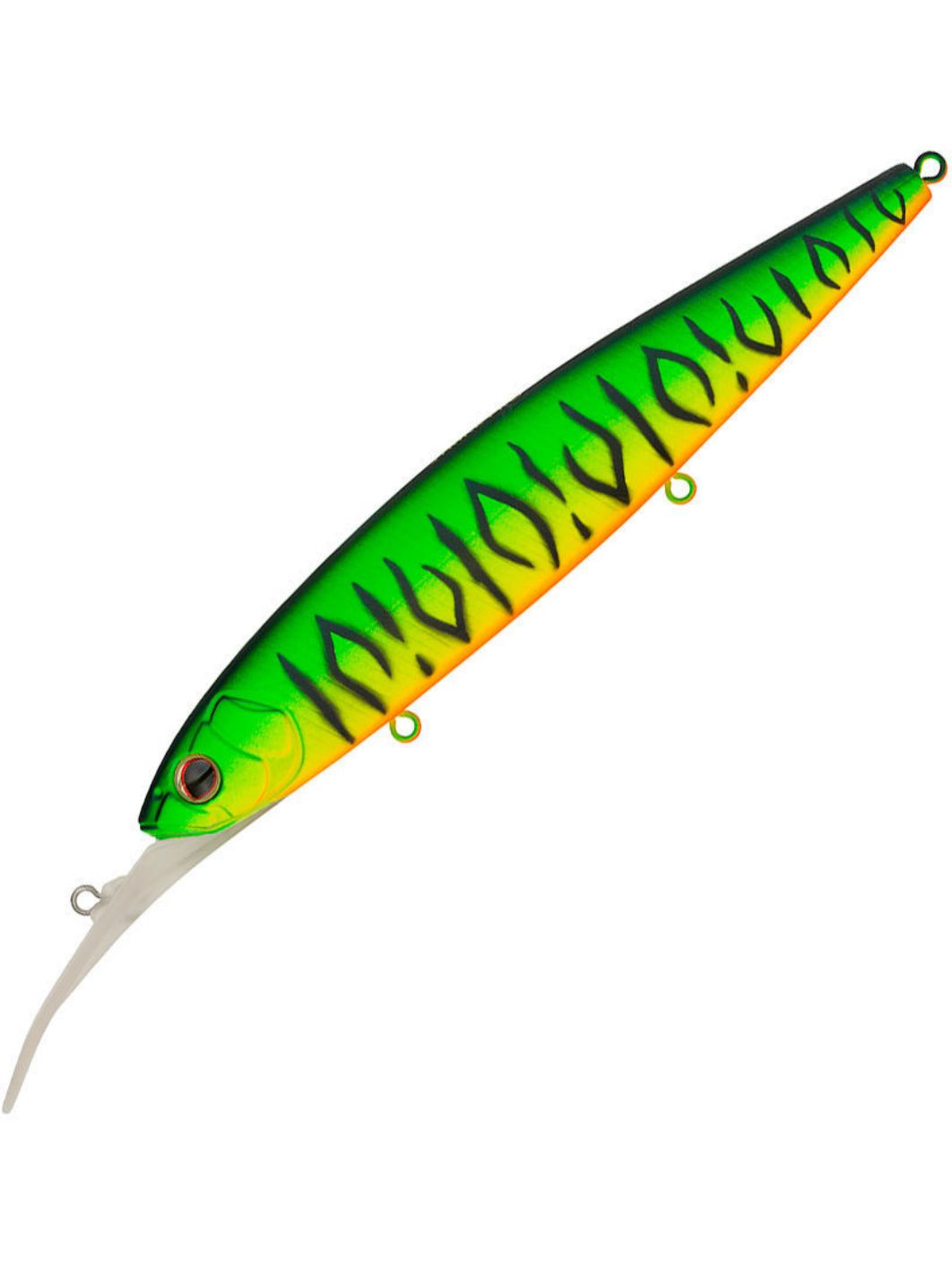 Воблер Минноу Strike Pro Bold Deep Diver 130SP,  130 мм,  25, 7 гр,  Загл. 2, 5м.-5, 0м.,  Нейтральный,  цвет: GC01S Mat Tiger,  (EG-191L-SP#GC01S)