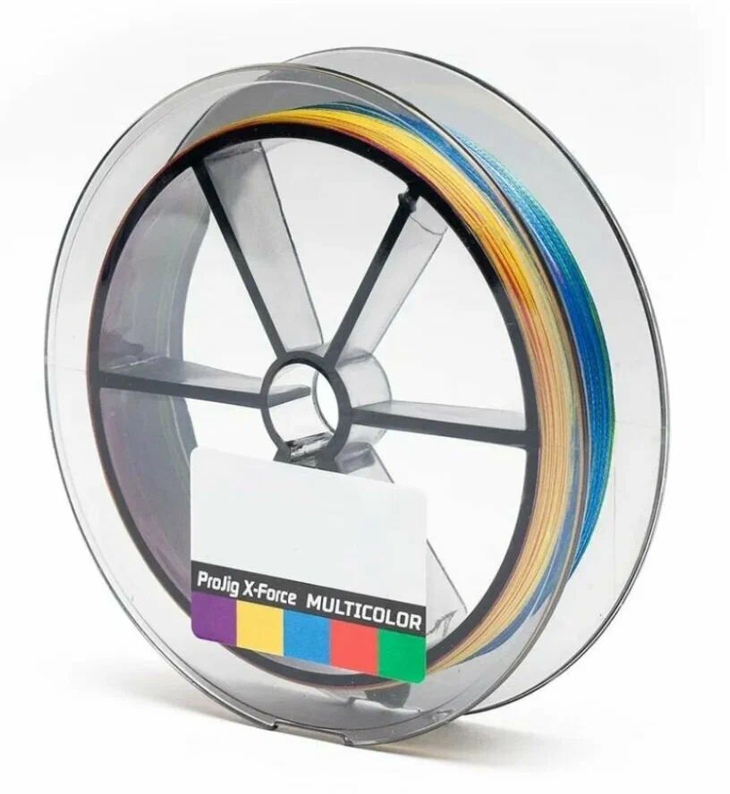 Шнур ProJig X-Force Multicolor 0, 10 мм,  6, 0 кг,  150 м