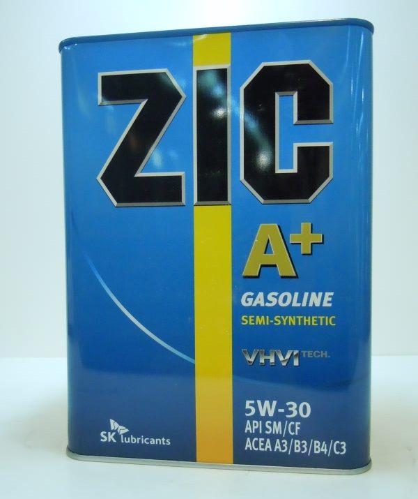 ZIC X7 LS 5W30 4L полусинтетическое моторное масло