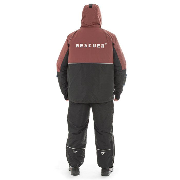 Костюм-поплавок зимний мужской "RESCUER VI",  HARDGUARD,  махагон (48-50/182) м