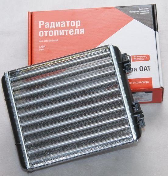 Радиатор отопителя 2104, 05, 07, 21 алюминиевый ДААЗ