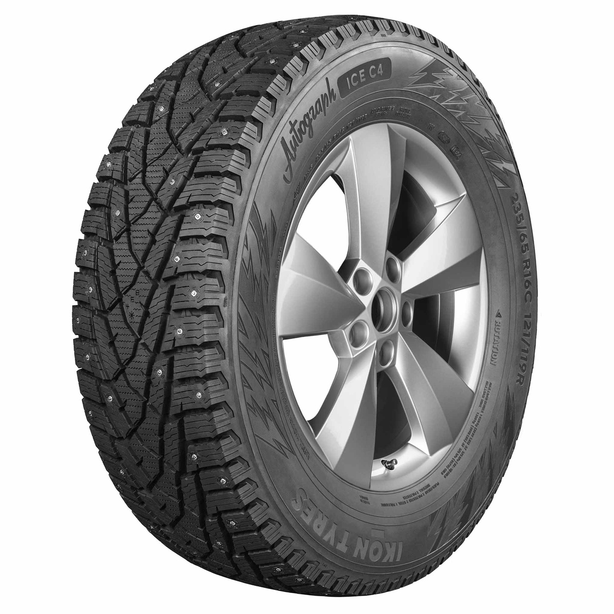 Шина Ikon (Nokian Tyres) Autograph Ice C4 205/70 R15C 106/104R шип