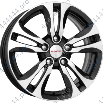 Литой диск K&K КС634 (16_CEED JD) 6.5x16/5x114.3 D67.1 ET50 алмаз черный комплект 4шт.