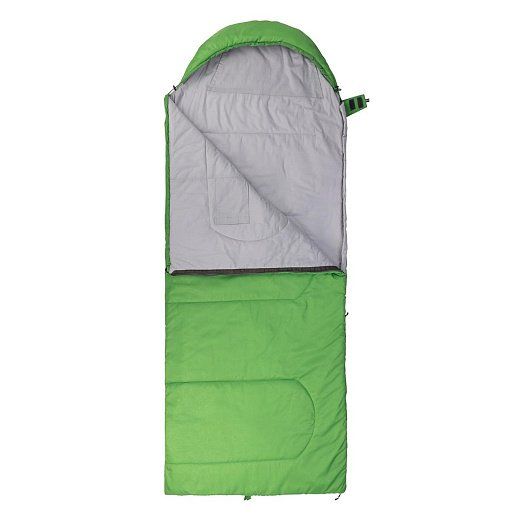 Спальный мешок TORO Wide 400L (220х90,  левый,  стратекс,  салатовый) (T-HS-SB-TW-400L) Helios