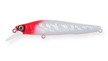 Воблер Минноу Strike Pro IB Minnow JET 75,  75 мм,  9 гр,  Загл. 0, 4м.-1, 0м.,  Тонущий,  цвет: 022PPPV Redhead,  (JS-275#022PPPV)