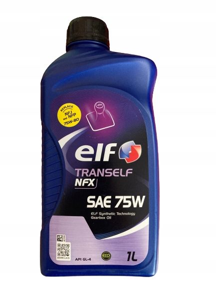 ELF TRANSELF NFX 75W GL-4 1L синтетическое трансмиссионное масло