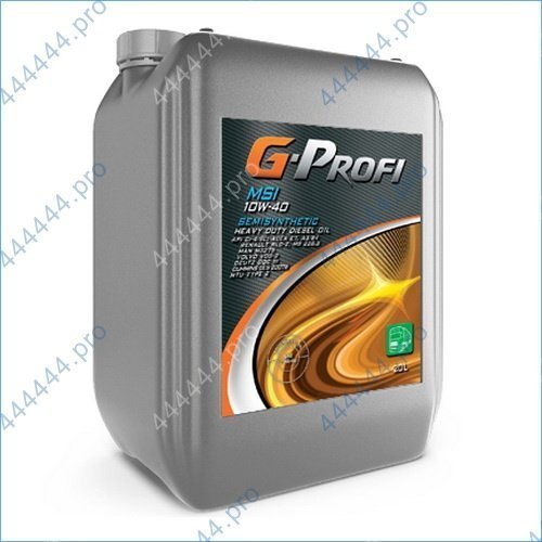 G-PROFI MSI 10W40 20L полусинтетическое моторное масло