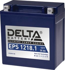 мото 12/18А DELTA EPS1218.1  Аккумулятор зал/зар.