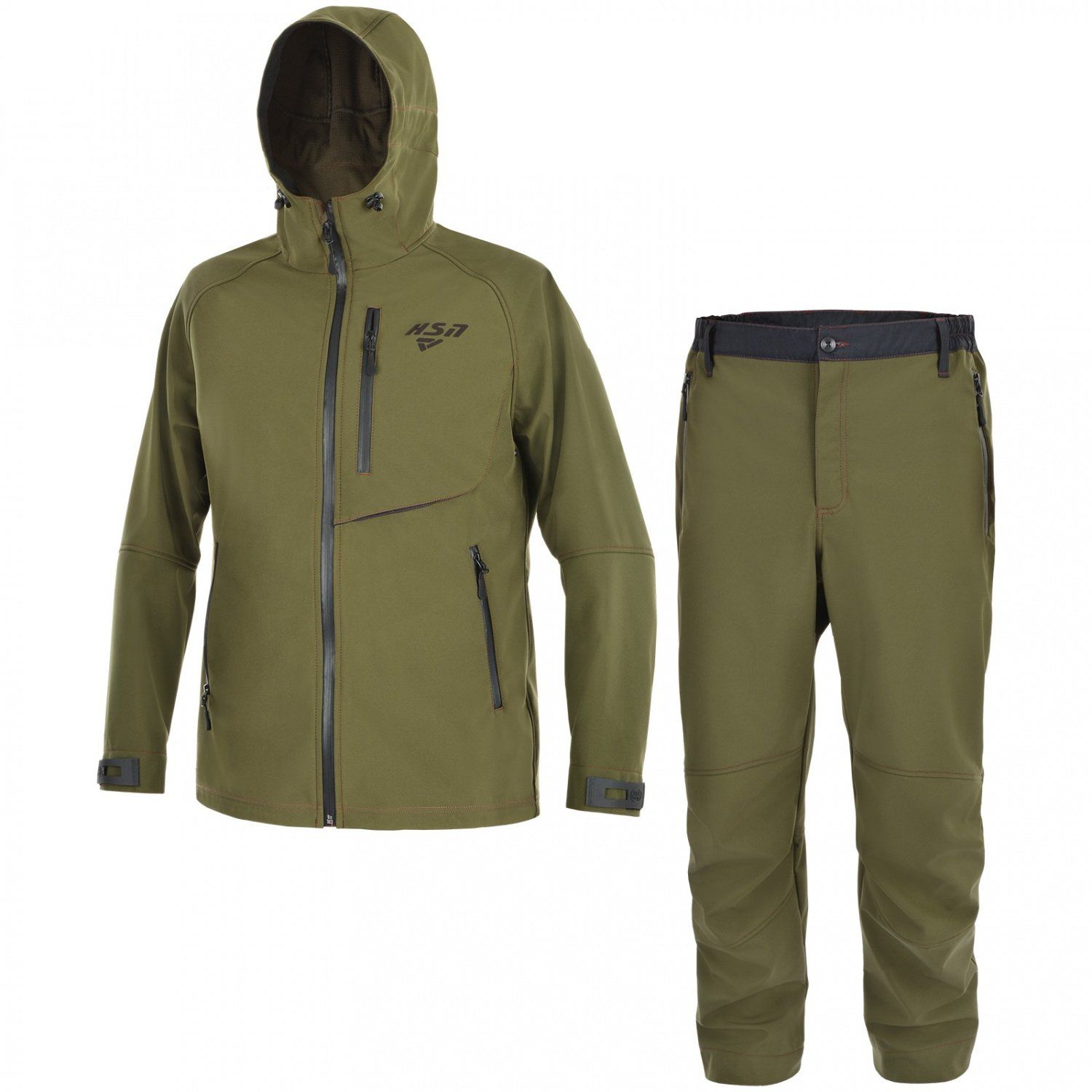 Костюм мужской "Orlan",  softshell,  хаки (60-62/182) м