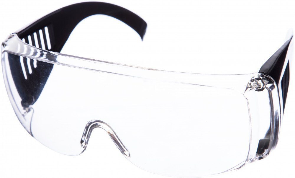 Очки защитные прозрачные с дужками CHAMPION C1009