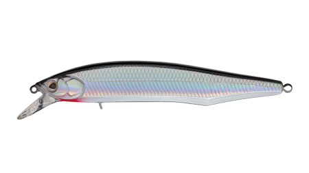 Воблер Минноу Strike Pro Intriger 105SP,  105 мм,  15 гр,  Нейтральный,  цвет: A010 Black Back Silver,  (EG-194A-SP#A010)