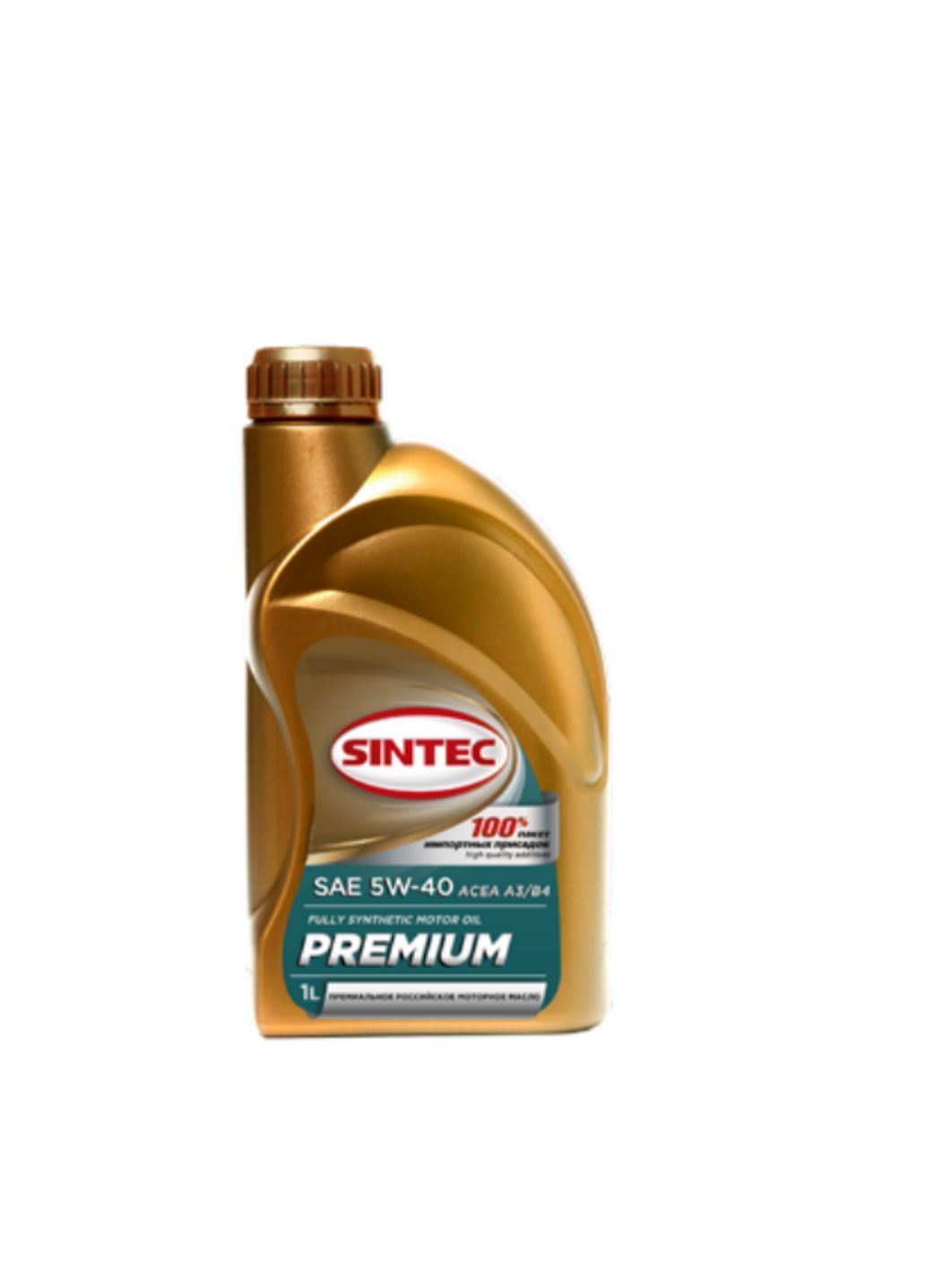 SINTEC PREMIUM 5W40 A3/B4 1L синтетическое моторное масло