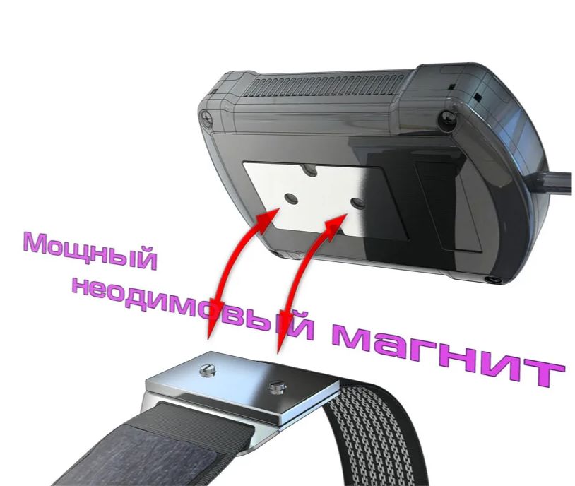 Магнитный фиксатор для эхолота Практик