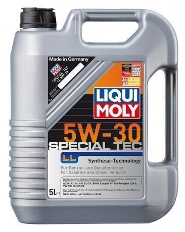 LIQUI MOLY "Special Tec LL" 5W30 5L синтетическое моторное масло 8055