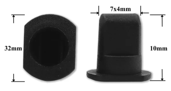 Клипса //80096/ многоцелевая Volkswagen (191853615A)