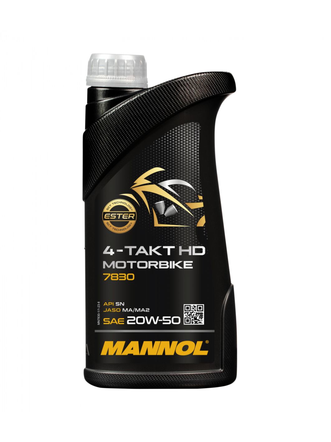 MANNOL Motorbike HD 20W50 4Т минеральное масло для мотоциклов 1L 7830/6000