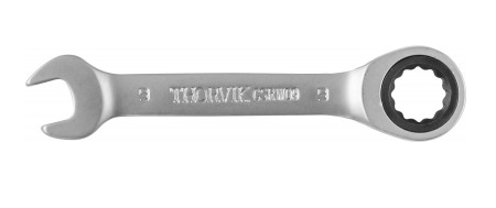 Ключ комбинированный трещоточный короткий 9мм Thorvik CSRW09