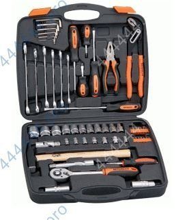 яянабор инструмента 1/4"-1/2"/59 предметов/платиковый кейс/ автодело 39859