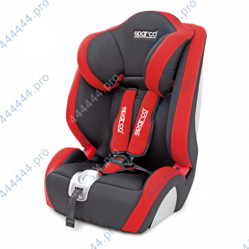 детское кресло "sparco" (f1000k) группа 1/2/3 (черно-красное) (от 9 до 36 кг)