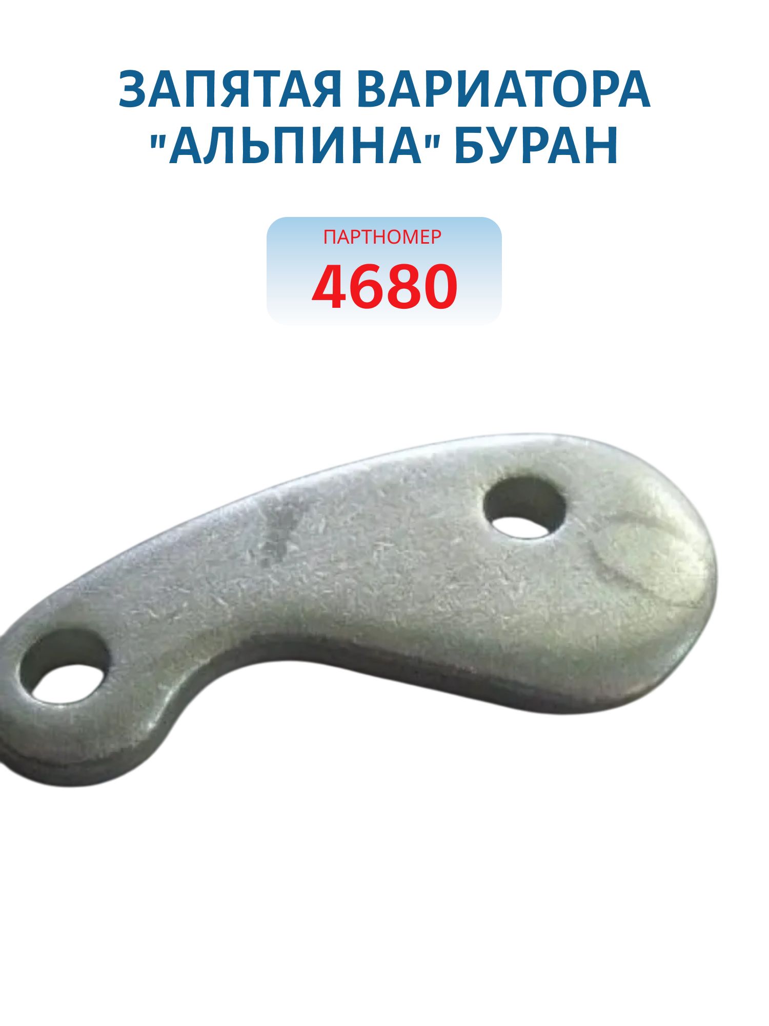 Запятая вариатора "Альпина" Буран