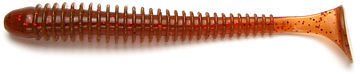 Приманка съедобная Keitech Swing Impact 4.5" PAL #07 Motor Oil Red Flake