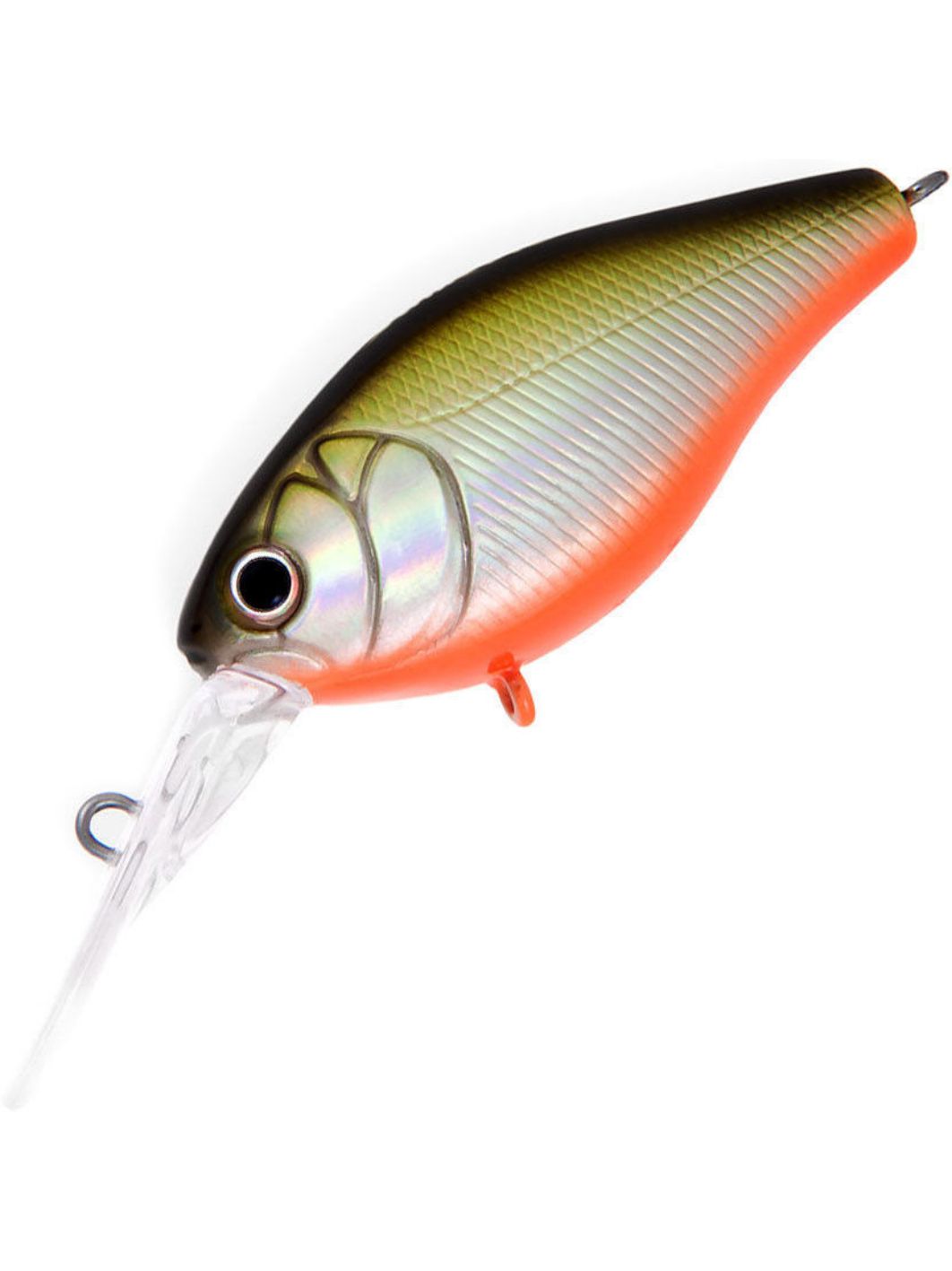 Воблер Крэнк Strike Pro Cranky-EX Deep 60,  60 мм,  17, 2 гр,  Загл. 3, 0м.-5, 0м.,  Плавающий,  цвет: 612T Natural Shad Silver,  (EG-168XL#612T)