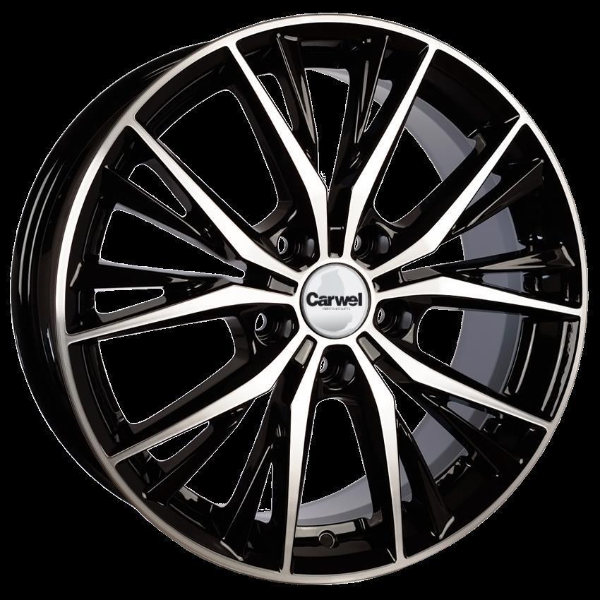 Диск л.Р17 7.0/5*112 CARWEL Вуокса 210  d57.1 ЕТ40 AB 98433 КОМПЛЕКТ 4ШТ.